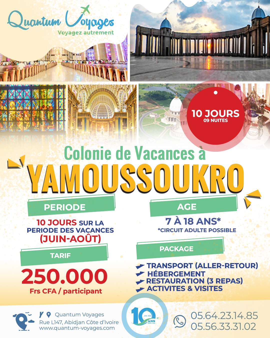 Colonie de vacances - Yamoussoukro
